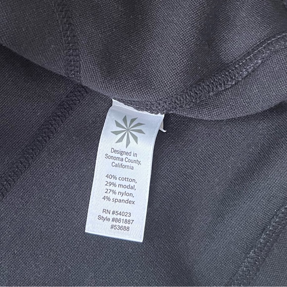 {Athleta} Strata Ponte Knit A-line Skirt in Black - Women's XS - Picture 9 of 9